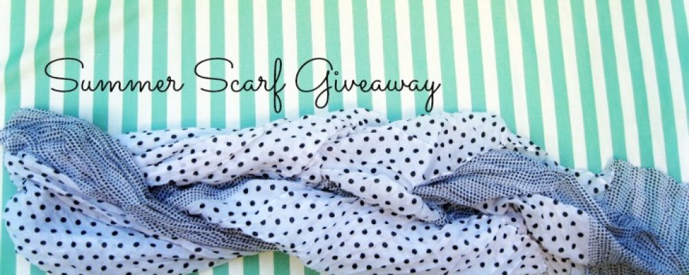 Turn Your Scarf into a Bolero Jacket + a Giveaway